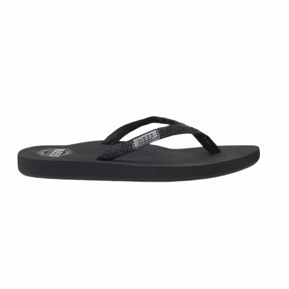 Reef Ginger Women's Black Black RF001660 Casual Sandals Flip Flops Knitting Slippers