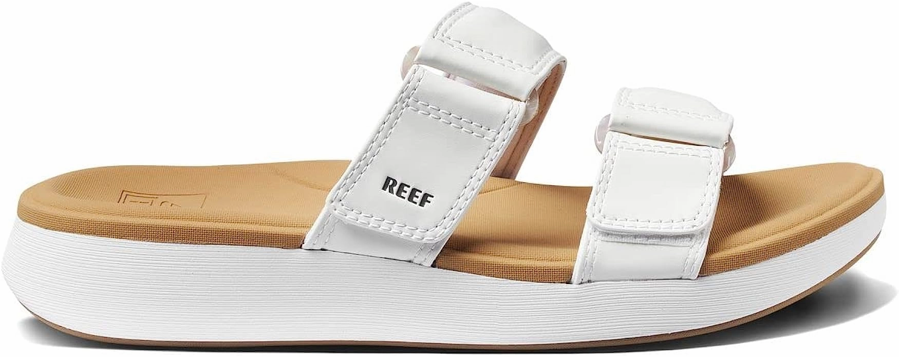 Foamies Slippers Reef Women's Cushion Cloud ROA Waterproof Sandal  White/Tan CJ0240