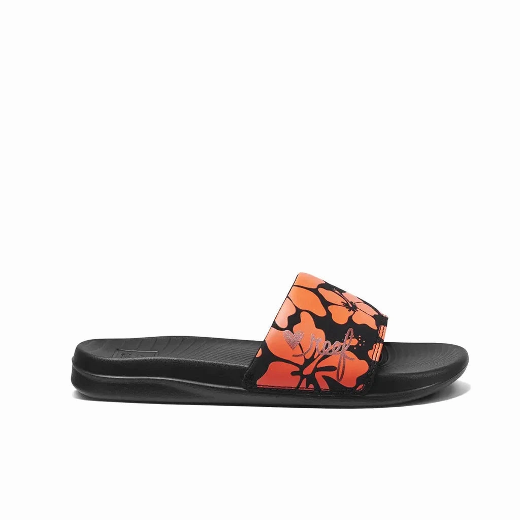 Everfoam Slippers Reef Women's Sandals | One Slide, Hibiscus Blossom