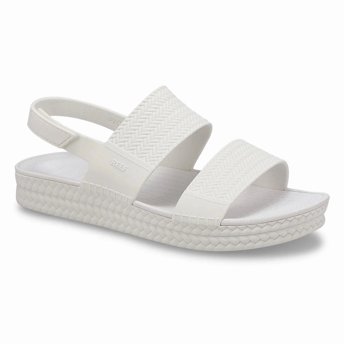 Reef Women's Water Vista Sandal  White Waterproof Platform Sandals - CI3847 Detachable Sole Slippers