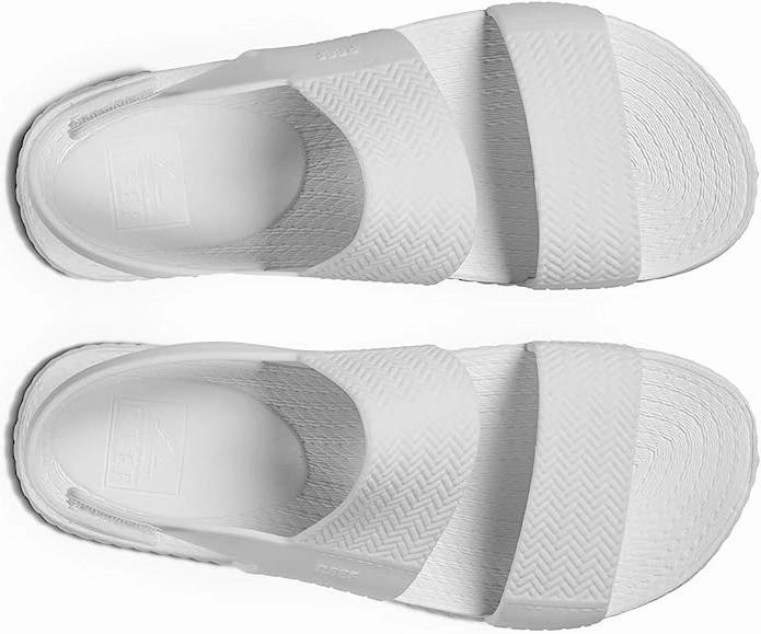 Reef Women's Water Vista Sandal  White Waterproof Platform Sandals - CI3847 Planter Fascitis Slippers