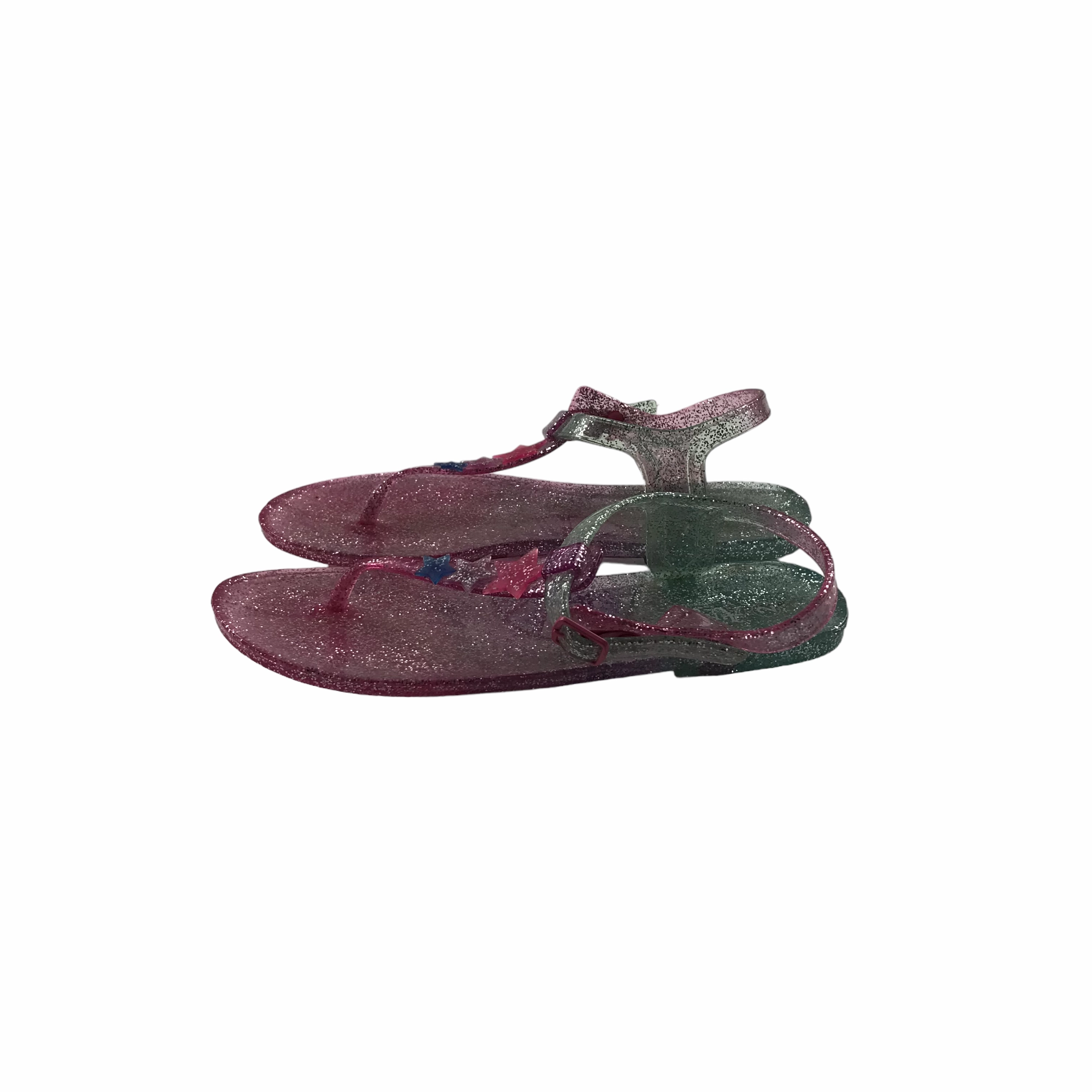Sandals Halcyon Resort St Lucia Reviews Angels Pink Glitter Jelly Walking Sandals Shoe Size 2