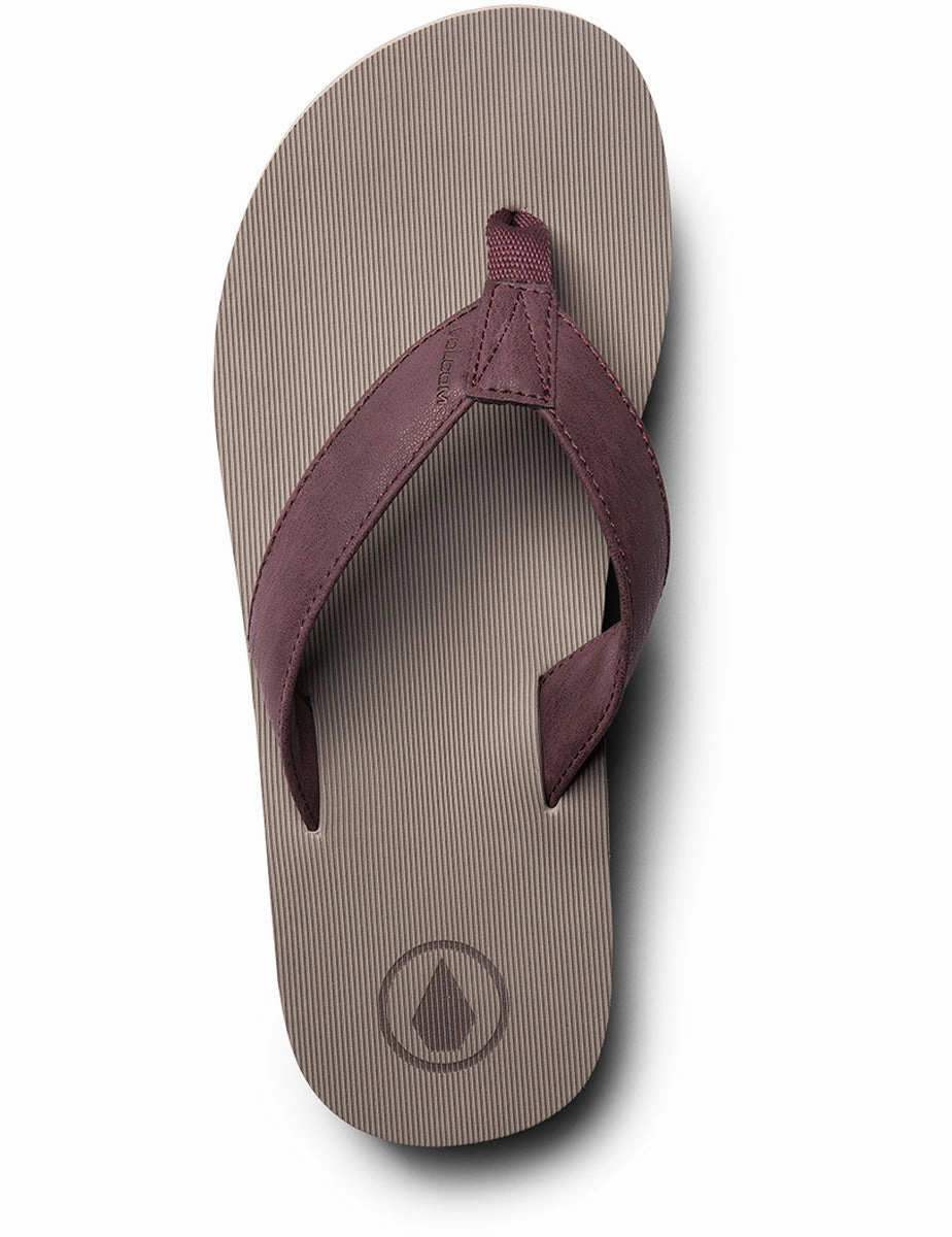Volcom Fathom EVA Flip Flops in Red Combo Flip Flops Official Website