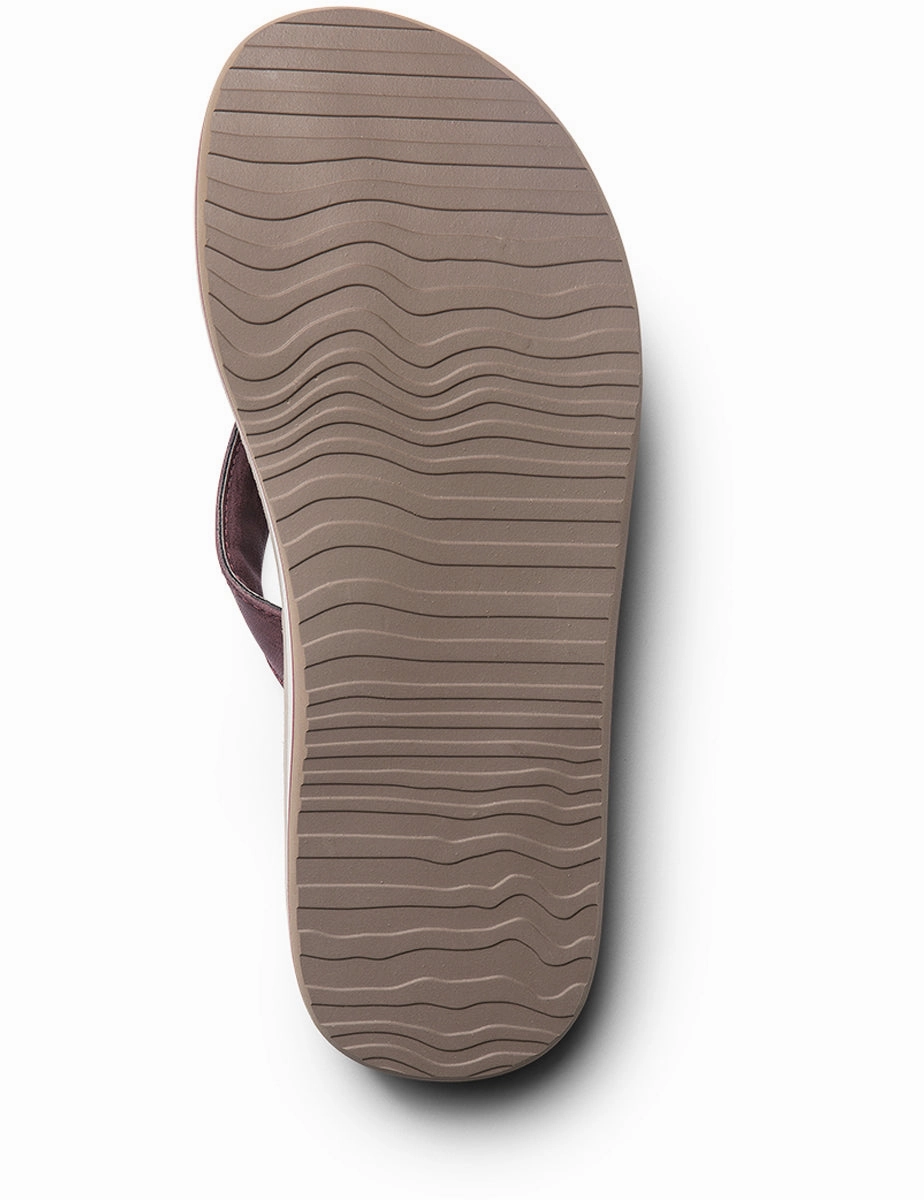 Volcom Fathom EVA Flip Flops in Red Combo Designer Flip Flops Sale