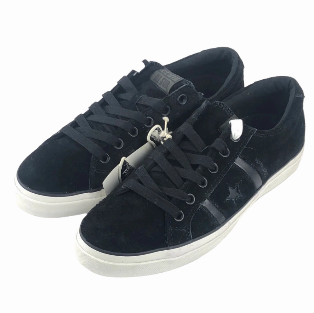 Cons Pappalardo Ox Black Suede US Mens Shoes Size 9.5 Shoes Laced Boots