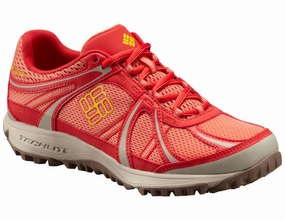 Columbia Women Orange CONSPIRACY SWITCHBACK Hiking Boot Lacing Techniques