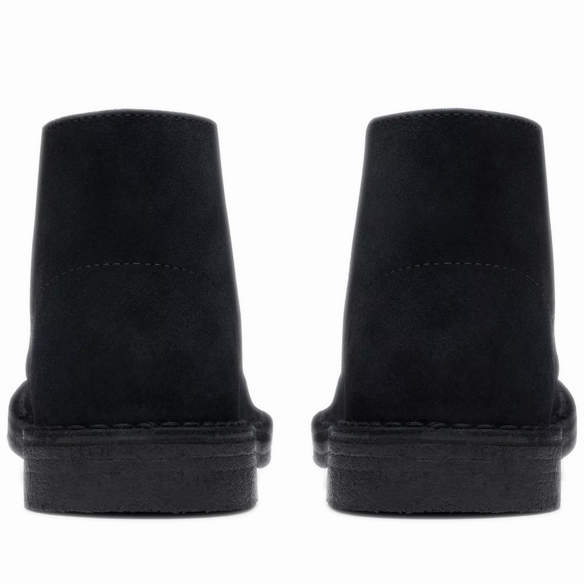 Women's Clarks Desert Boot - Black Suede Casual New Shoes