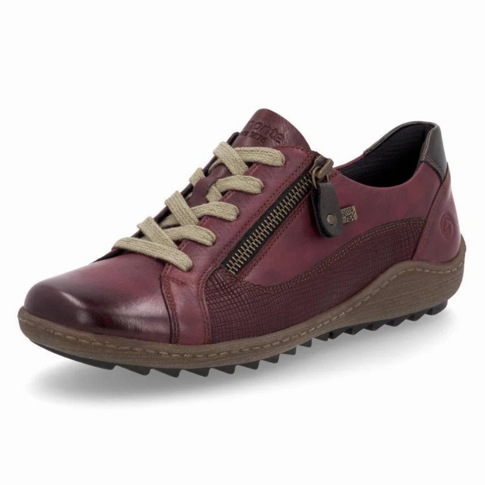 Upscale Casual Shoes Remonte Liv 40 Vino/Vinorosso/Antique Leather Sneaker (Women's)