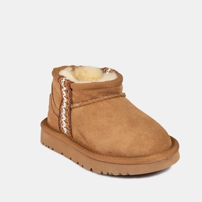 Ugg Kids Sydney Platform Ultra Mini Boots Sherpa Lined Boots