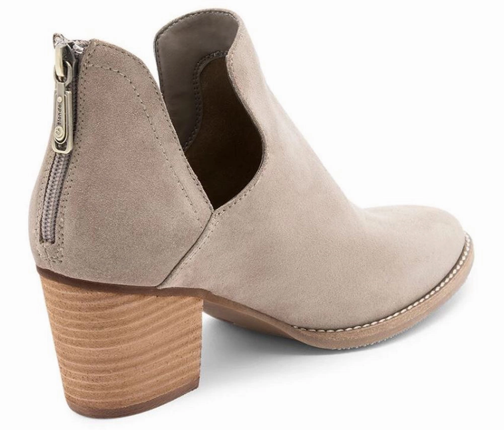 BLONDO Neda Women | Mushroom (B6689) Gardeners Boots