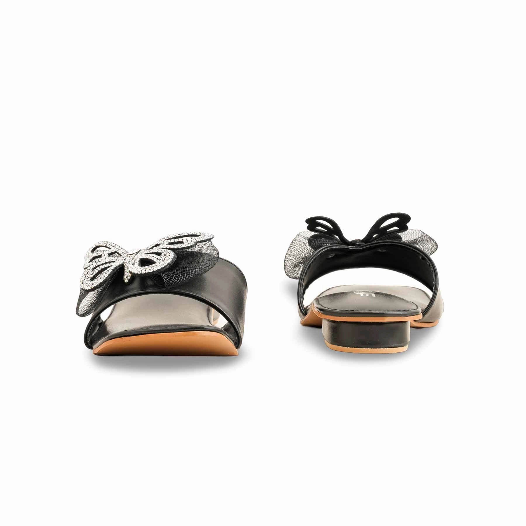 Black Fancy Women Slipper FN7953 Slippers Outlet