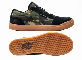 Flat Shoes For Gravel Bike Ride Concepts Vice Flat Pedal Shoes - Camo-Black