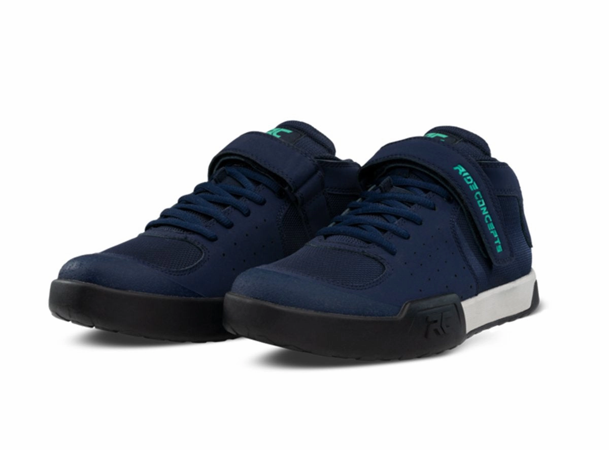 Best Stylish Shoes For Flat Feet Ride Concepts Wildcat Flat Pedal MTB Shoe - Womens - Navy-Teal