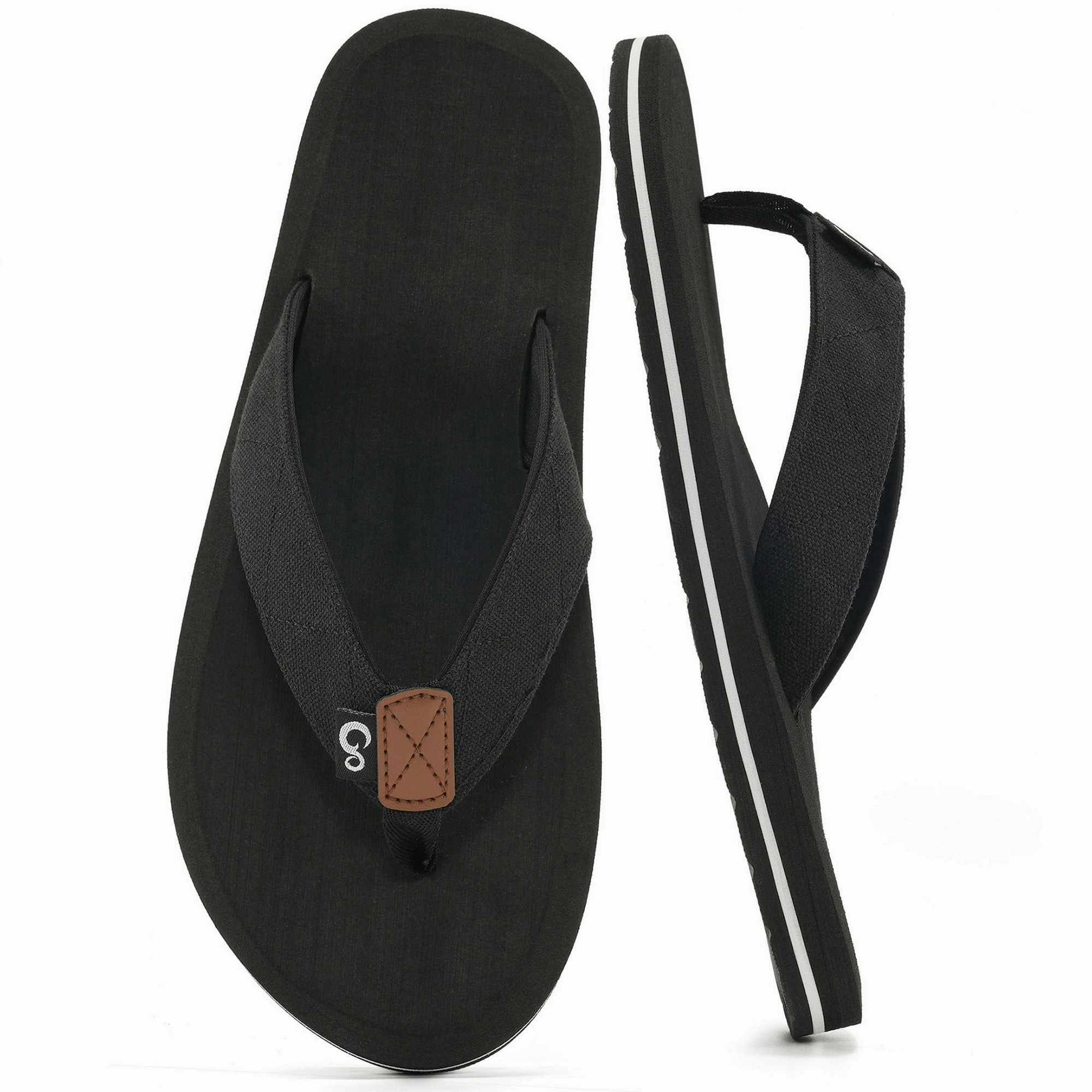 Sandals Grande St. Lucian Ecetana Men's Flip Flops Beach Thong Sandals Comfortable Outdoor Slippers