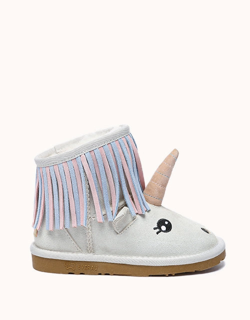 EVERAU Unicorn Kids Plus Western Cowboy Boots