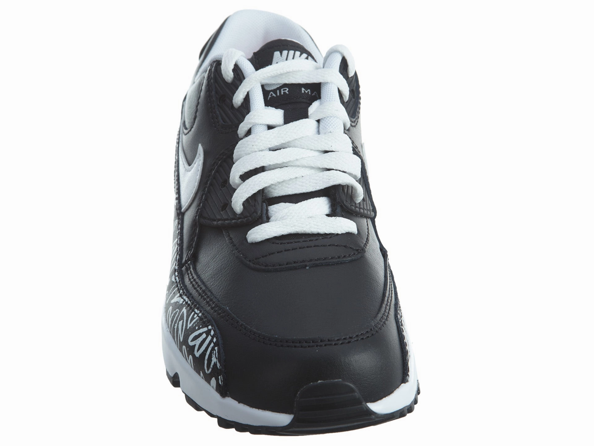 Nike Air Max 90 Print Ltr Big Kids Style : 844616 Running Shoes With Wide Toe Box