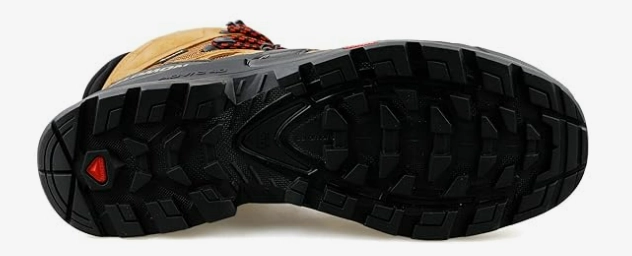 Salomon Quest 4 Gore-TEX Hiking Boots for Men, Rubber/Black/Fiery/Red Fox Instinct Boots