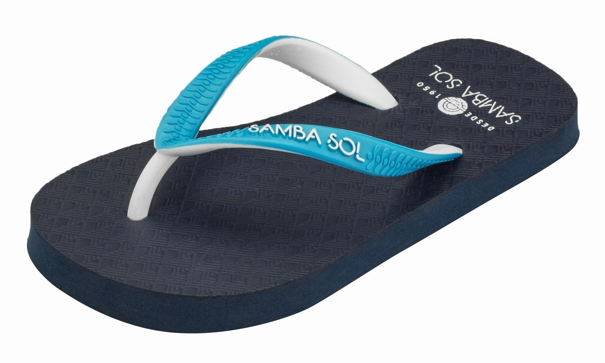Samba Sol Kid's Beach Collection Flip Flops - Blue Gucci Flip Flop