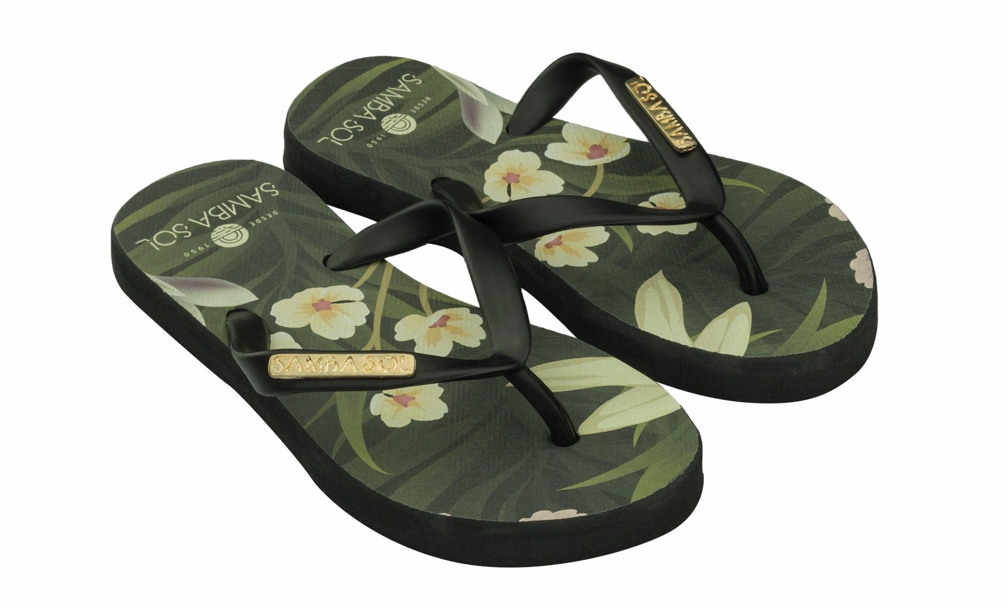 Flip Flops Original Samba Sol Kid's Fashion Collection Flip Flops - Flowers