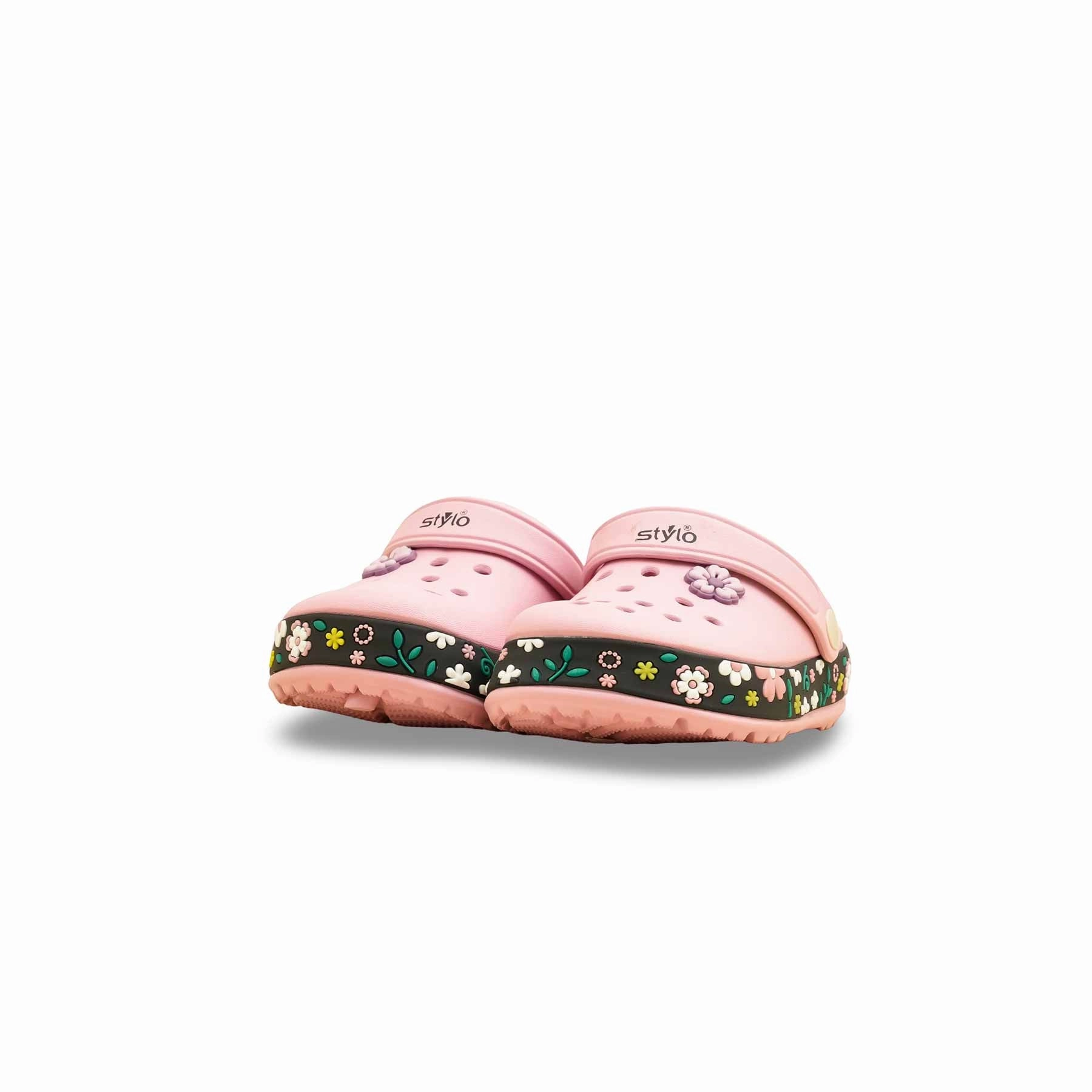 Studded Bow Flip Flops Girls Pink Casual Flip Flop KD5737