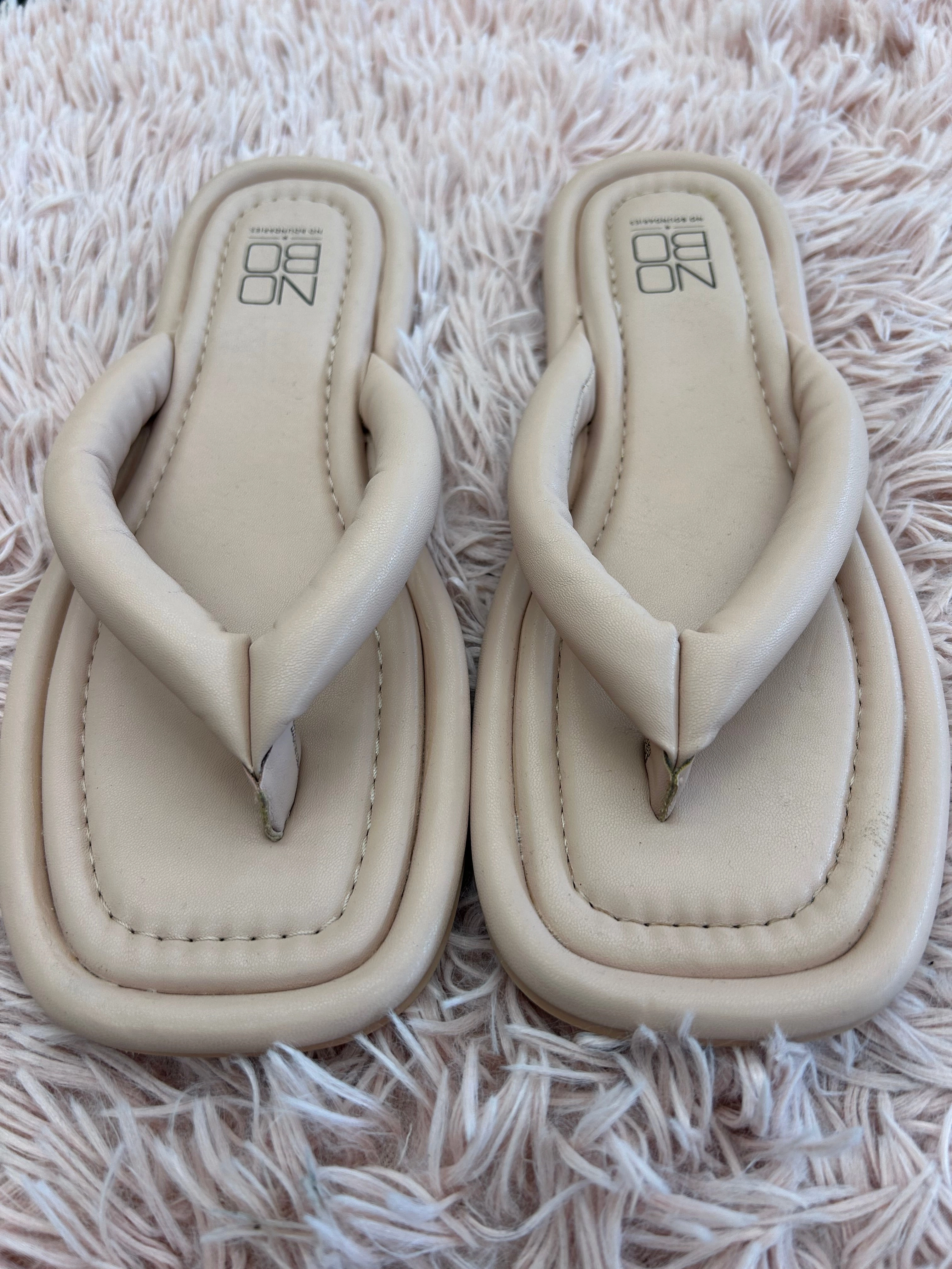 Bandana Flip Flops Sandals Flip Flops By No Boundaries In Pink, Size: 8