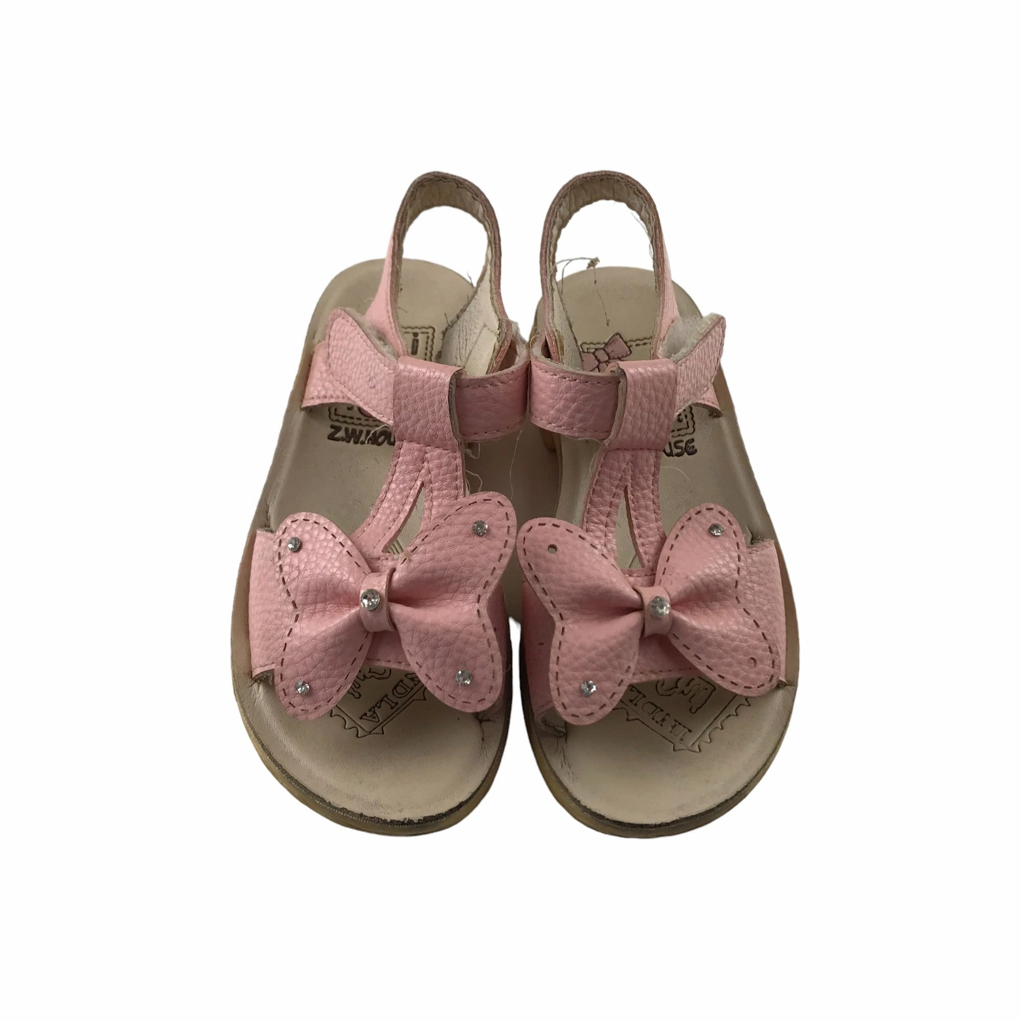 Best Walking Sandals Sandals Shoe Size 11 Junior Pink Butterfly Strap Detail