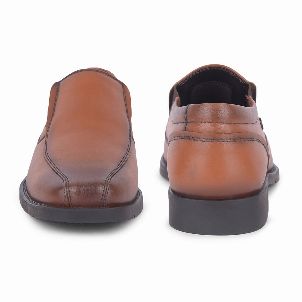 Fortune By Liberty Mens ECO-4E Tan Casual Non Lacing Shoes Running Shoes Casual Wear