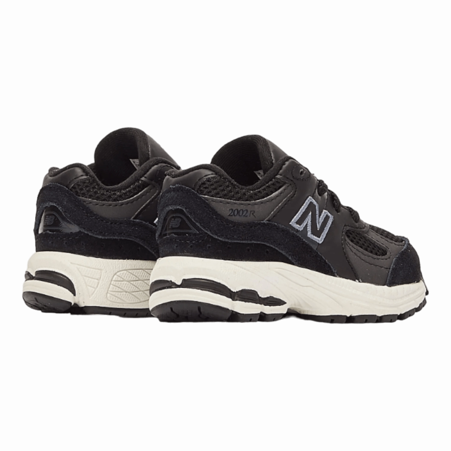 Run Swift 3 Running Shoe New Balance 2002 Black/White for Kids IC2002BK