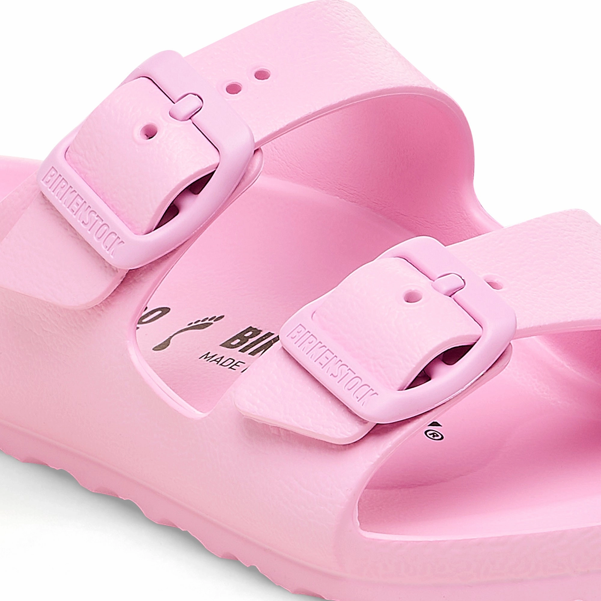 Birkenstock Kids Arizona EVA - Fondant Pink - Narrow Benassi Slide Sandals
