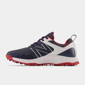 New Balance Mens Fresh Foam Contend Golf Shoe - NAVY RED Saltzman Waterproof Hiking