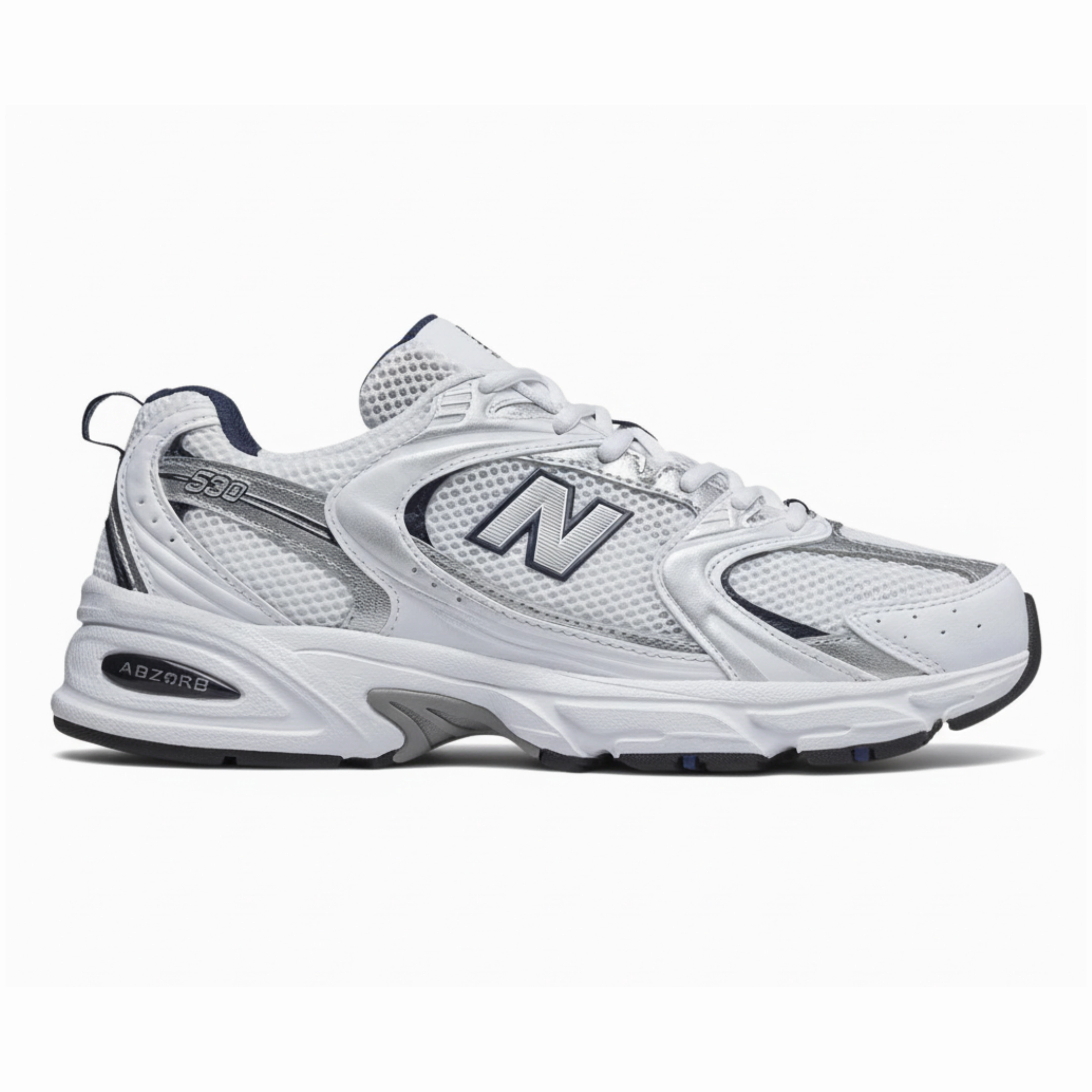 Casual Basketball Shoes New Balance Men's MR530SG White/Natural Indigo