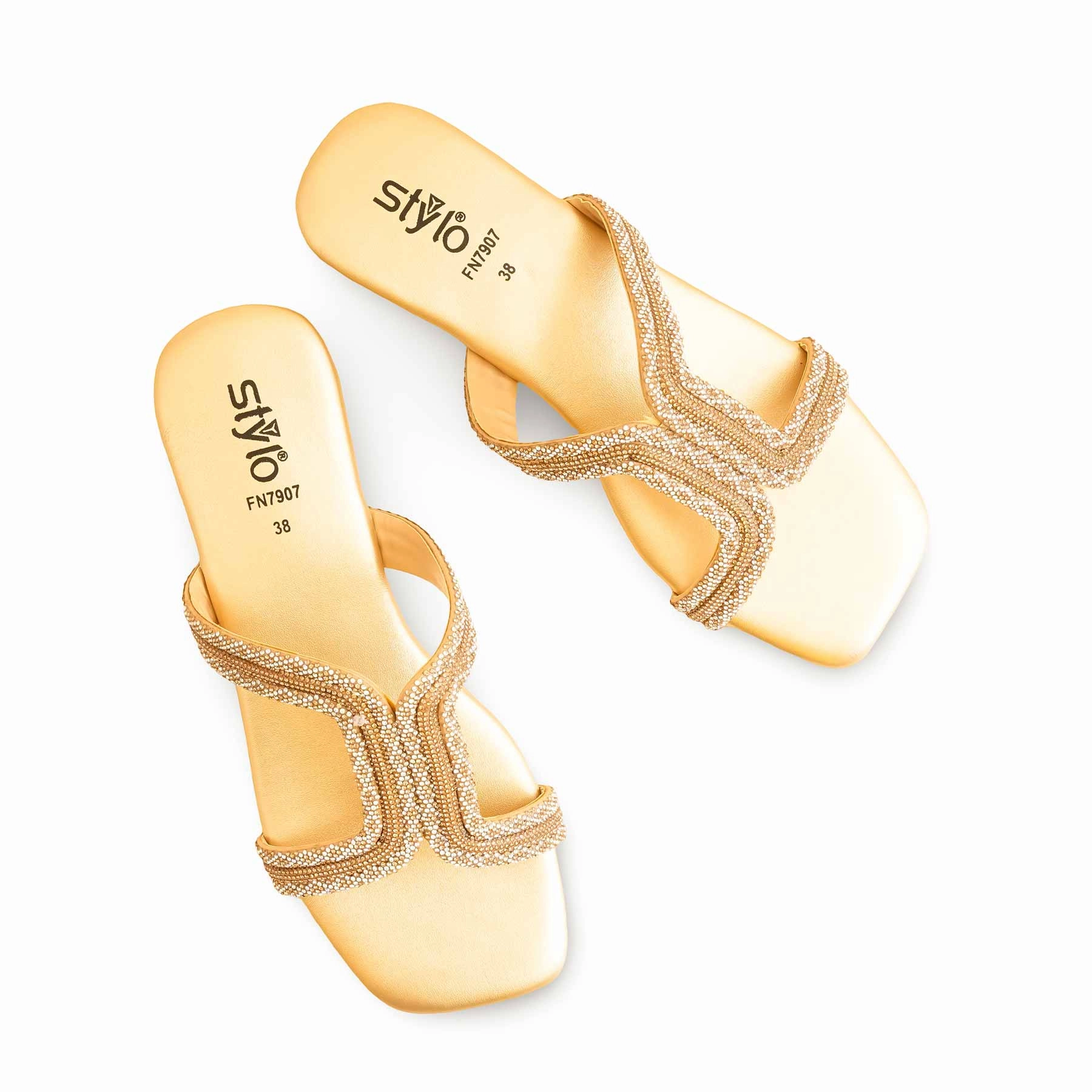 Golden Fancy Slipper FN7907 Bing Slippers