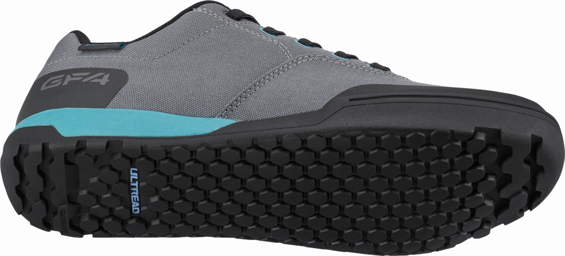 Shimano GF4 Flat Pedal MTB Shoe - Womens - Asphalt Gray Shoes For Flat Foot
