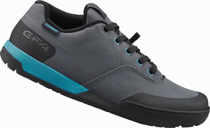 Shimano GF4 Flat Pedal MTB Shoe - Womens - Asphalt Gray Tiger Flats Shoes