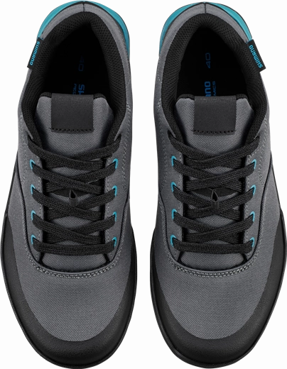 Shimano GF4 Flat Pedal MTB Shoe - Womens - Asphalt Gray Comfort Flat Shoes