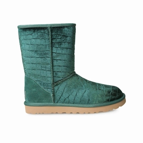 UGG Classic Short II Croc Emerald Boots - Women's Kinky Boots The Musical
