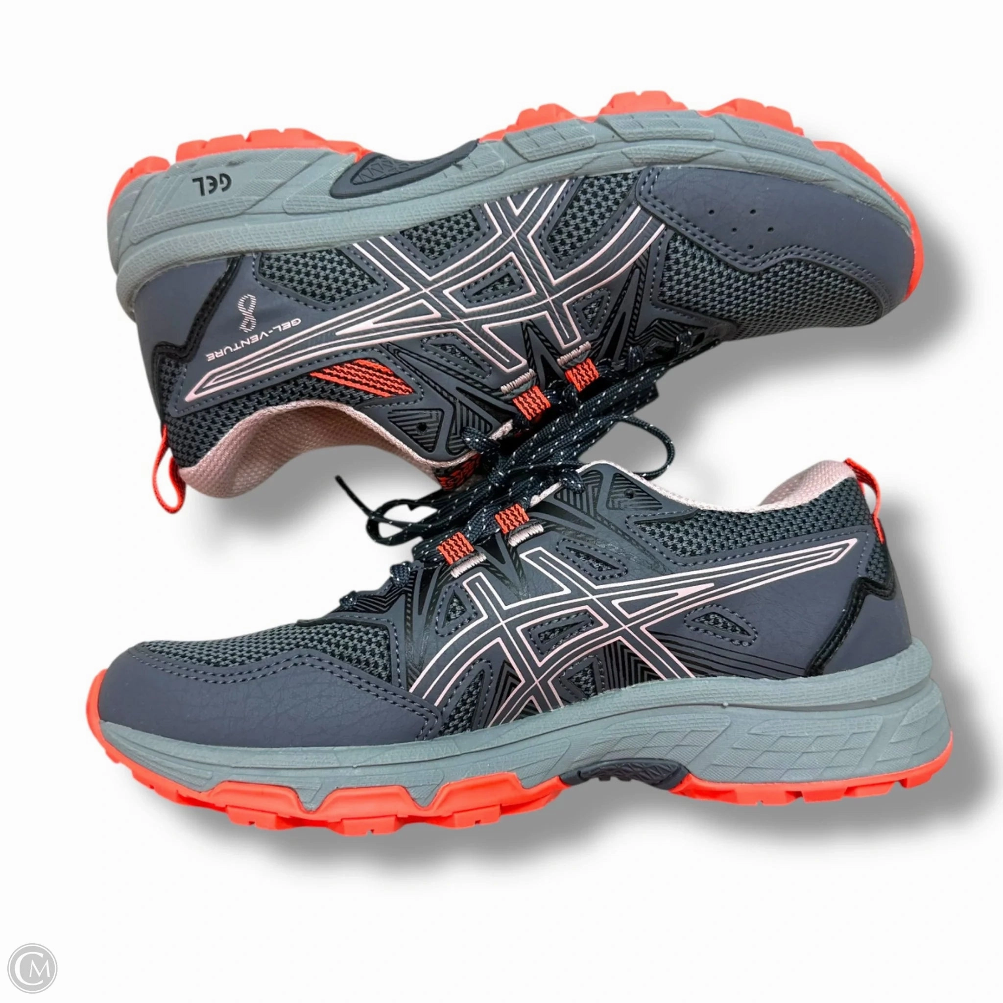 Shoes Athletic By Asics In Grey & Orange, Size: 6.5 Asics Tiger Shoes Onitsuka