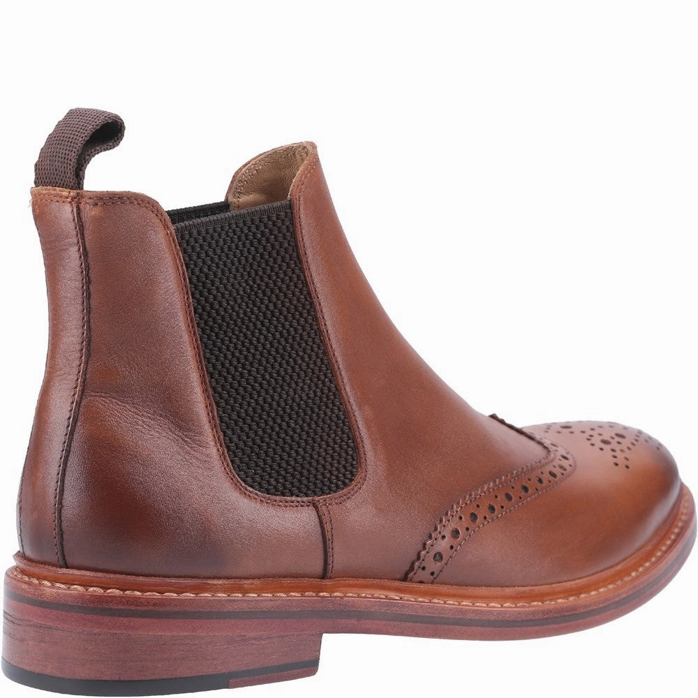 Boots Rave Siddington Leather Goodyear Welt Boots Brown