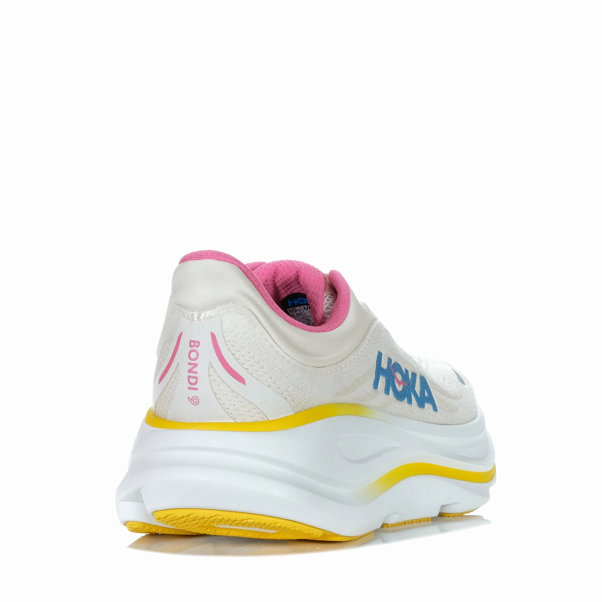 For High Arches Best Walking Hoka Bondi 9 Wide Womens Alabaster/Birch