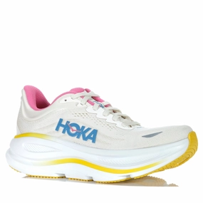 Walking Shoes Waterproof Hoka Bondi 9 Wide Womens Alabaster/Birch