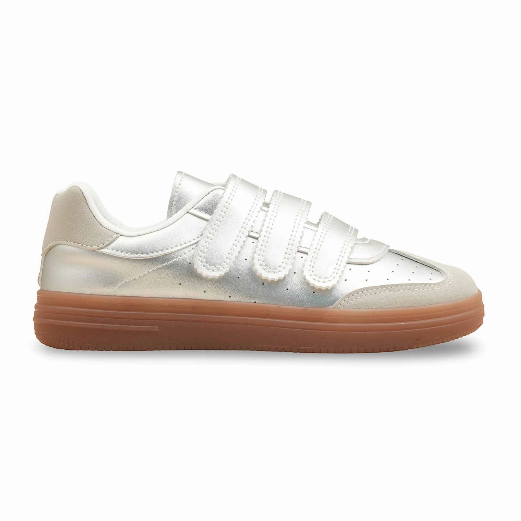 Best Casual Shoes For Suits Silver Casual Women Sneaker AT7490