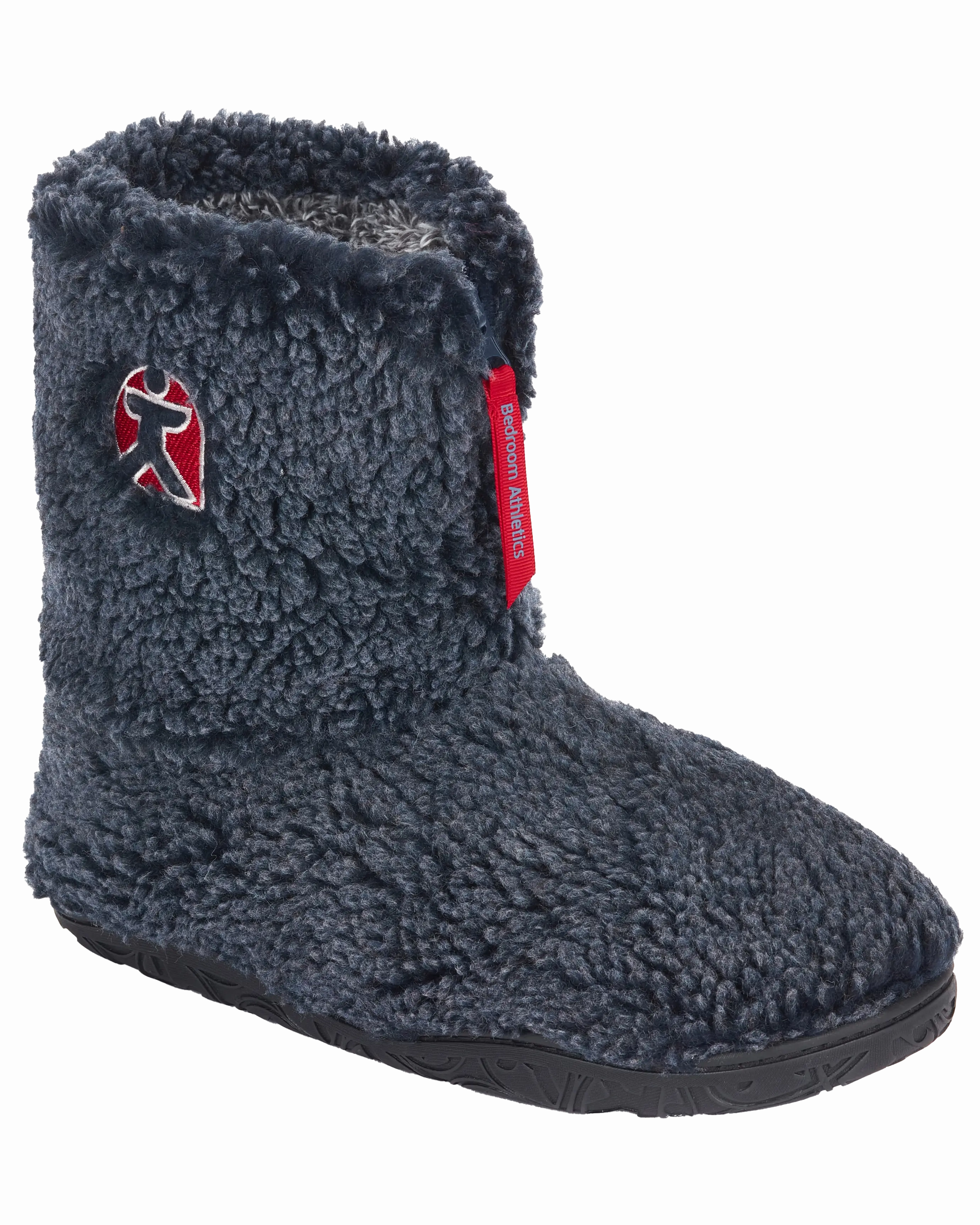 Gosling Snow Tipped Sherpa Slipper Boots in Washed Peacoat Navy Opossum Slippers
