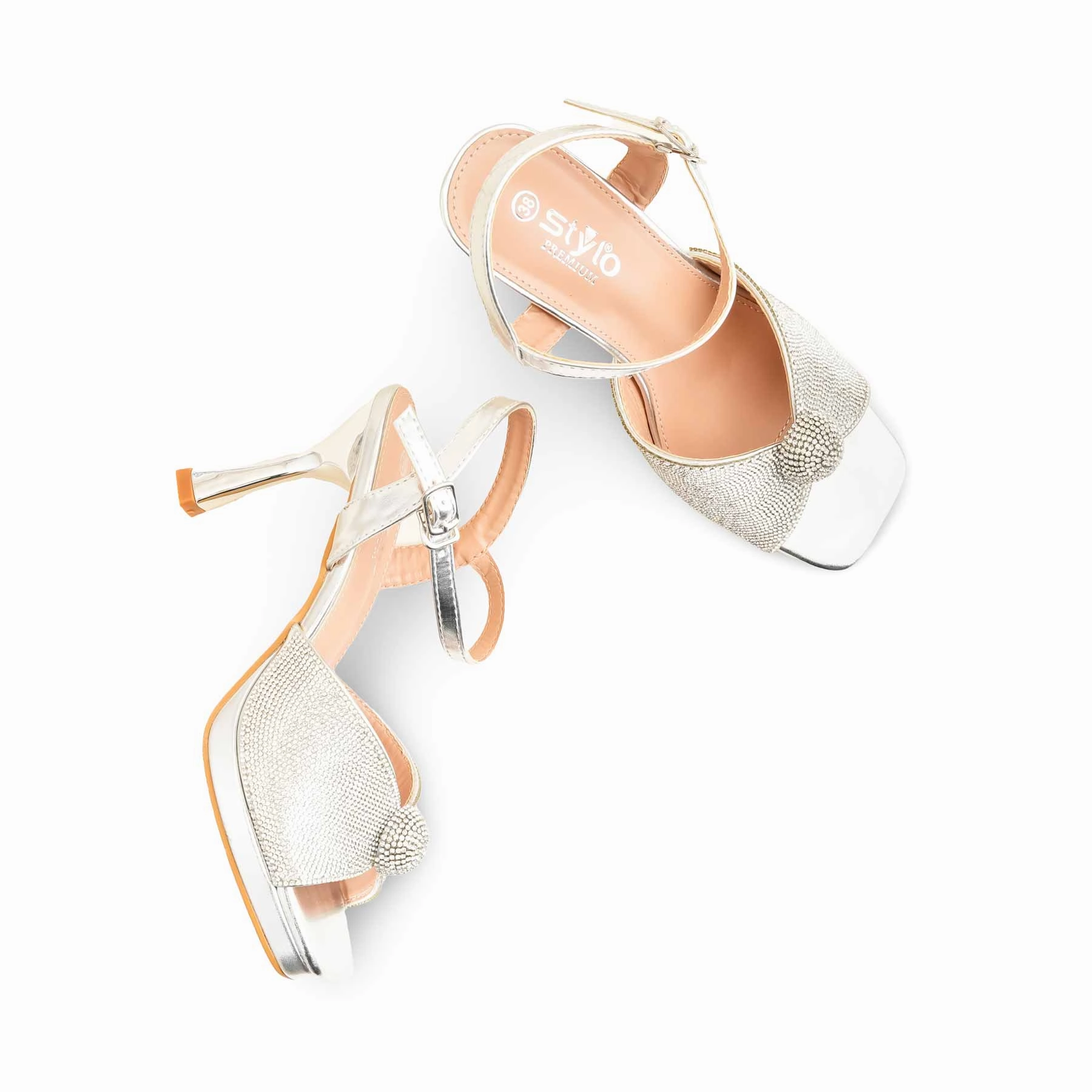 Bear Traps Sandals Silver Fancy Bridal Sandal FN6105