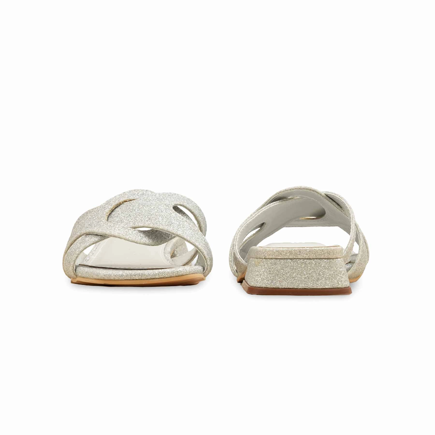 Batman Slides Silver Formal Slipper For Women FRS003