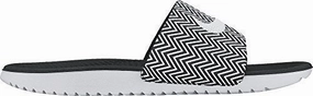 Nike Infinityrn Running Shoes NIKE WOMENS KAWA SLIDE PRINT SANDAL BLACK/WHITE 9