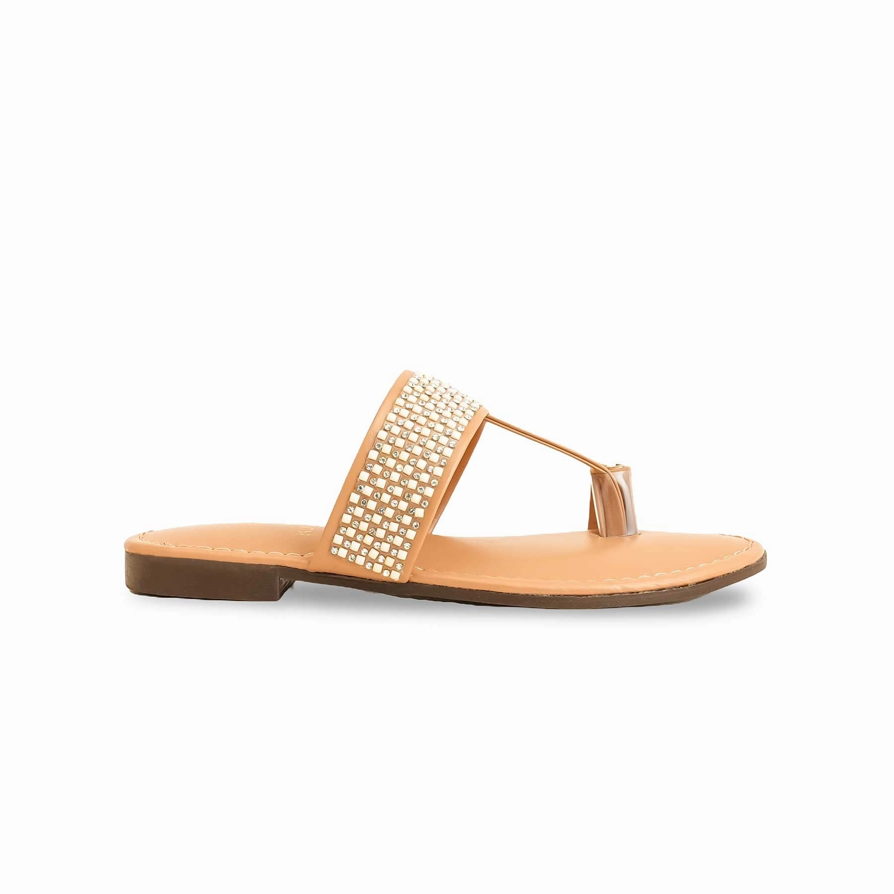 Girls Golden Formal Slipper KD5589 Slides Fur