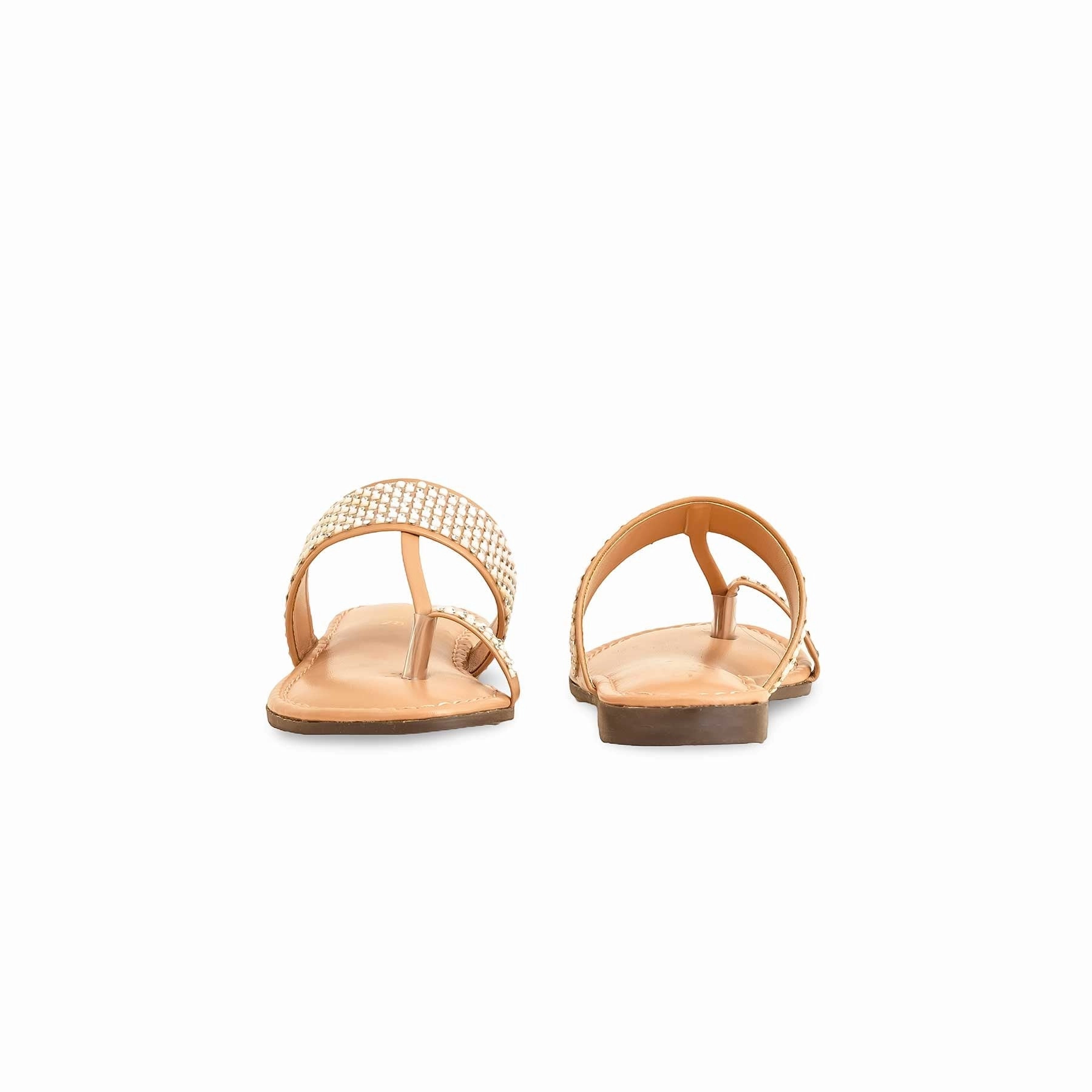 Girls Golden Formal Slipper KD5589 Size 16 Slippers