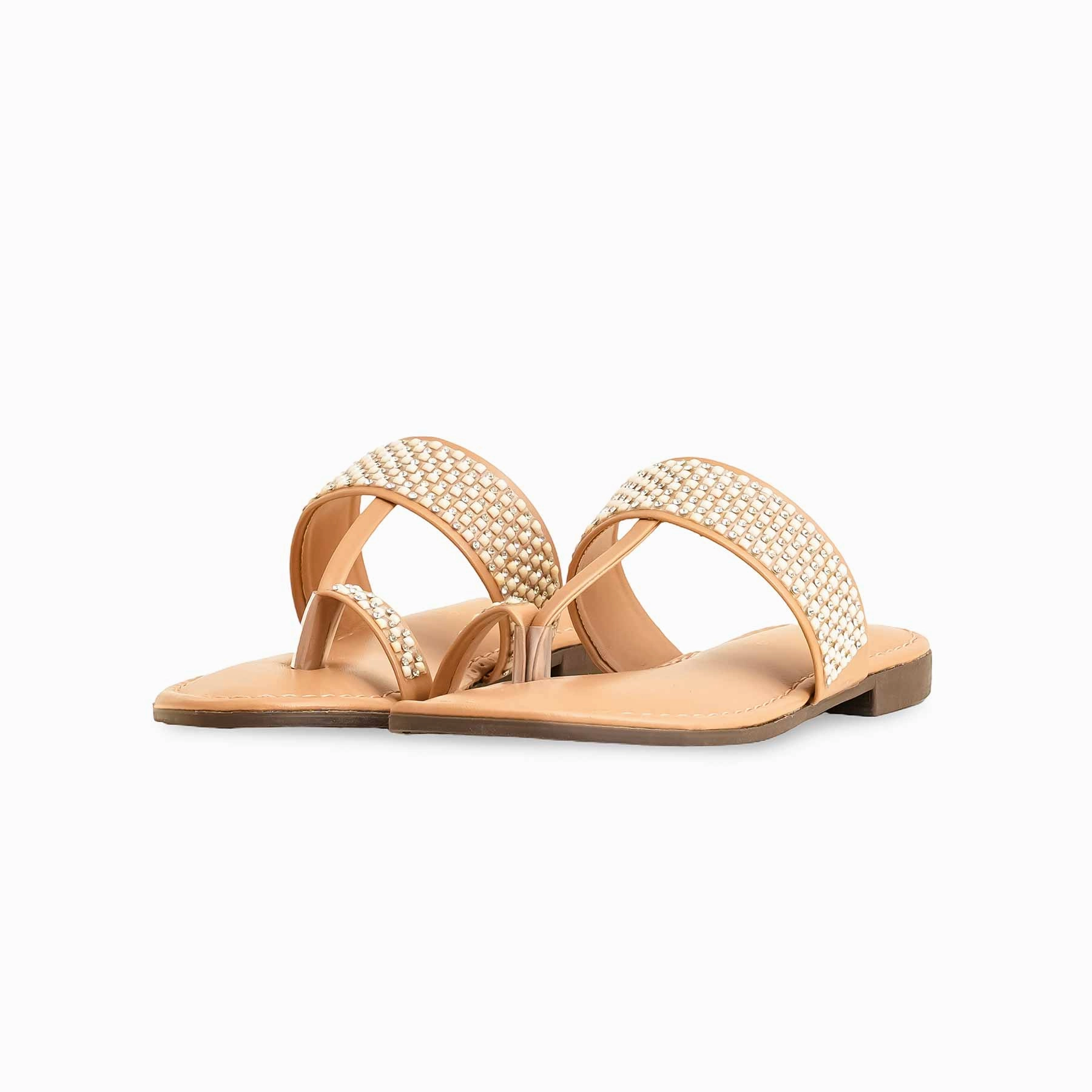 Girls Golden Formal Slipper KD5589 Orthotic House Slippers