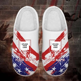 Basset Hound Slippers Custom indoor slipper, Customize with your name and logo, Kitty-B11100