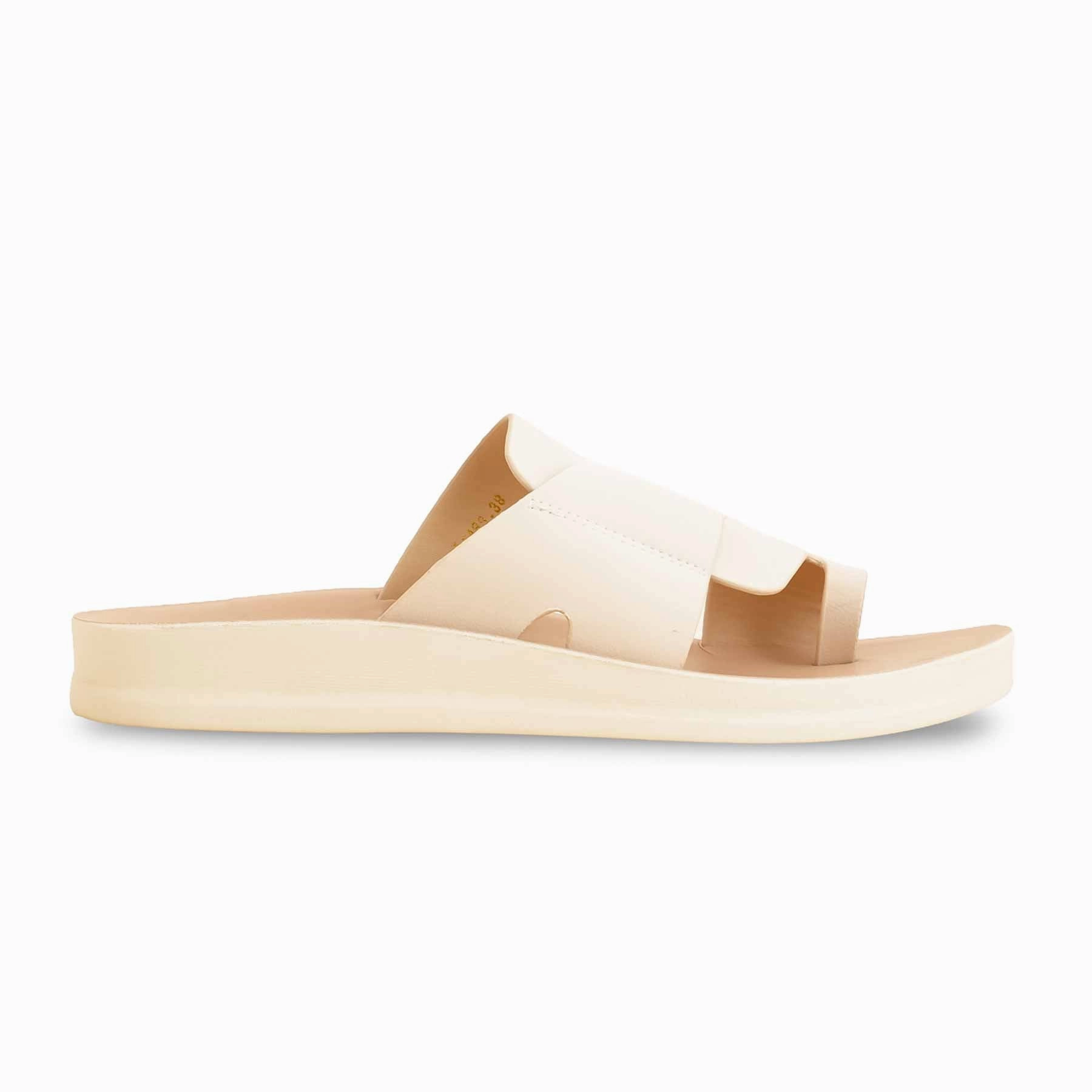 Beige Casual Women Softy CL5489 Sparkly Flat Dress Shoes